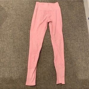 Pink Alo leggings